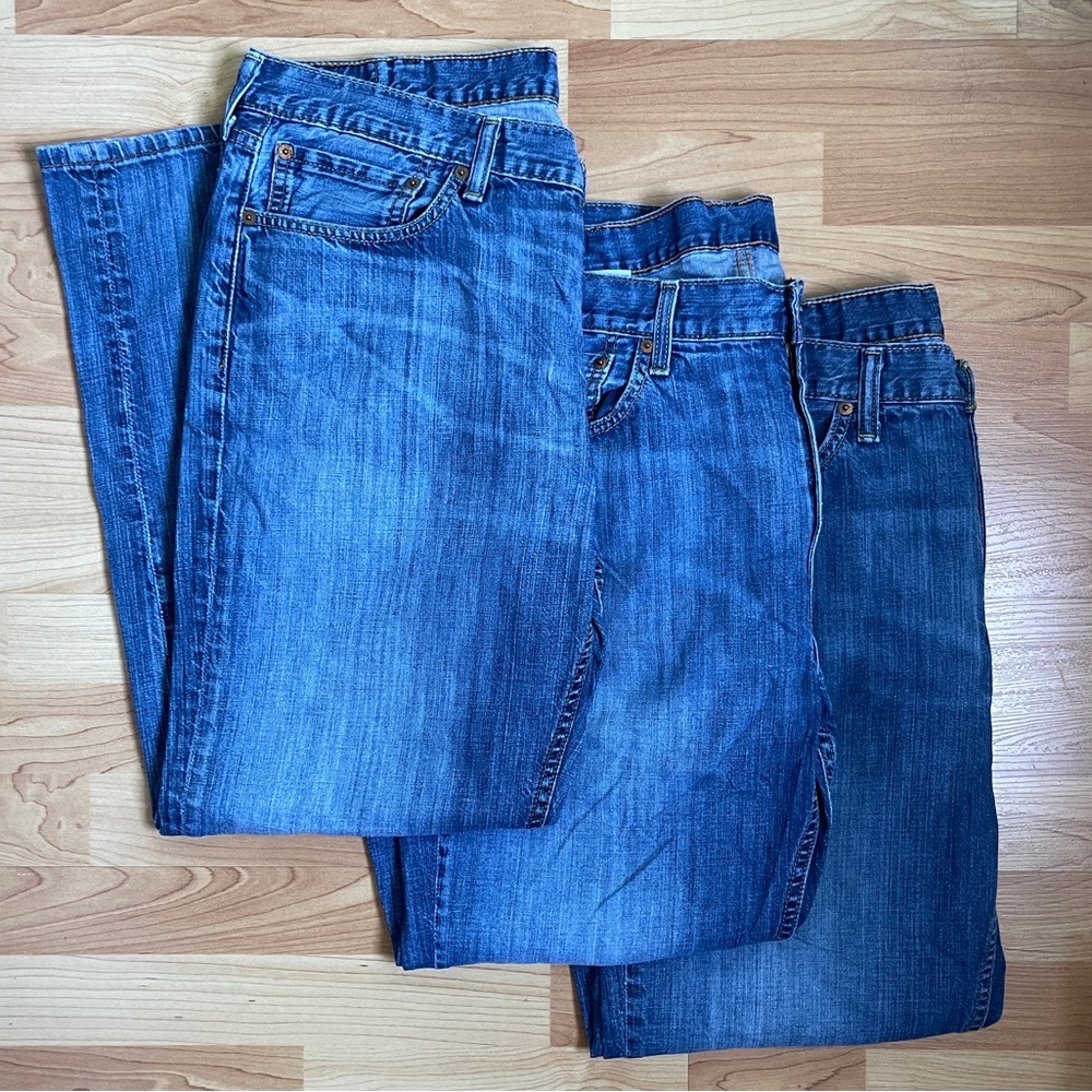 3 Pack of Levi’s 514 Straight Fit Men’s Jeans